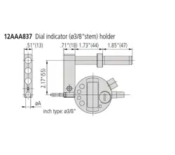 INDICATOR HOLDER FOR