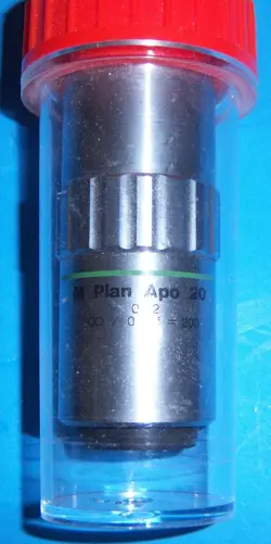 MITUTOYO COMPATIBLE WITH FS60 FS70 M PLAN APO LONG 20X 0.34 MICROSCOPE OBJECTIVE