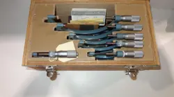 MITUTOYO 103-933 OUTSIDE MICROMETER SET .0001