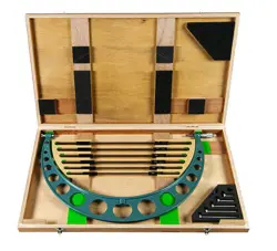 104-202 MITUTOYO MICROMETER W/ INTERCHANGEABLE ANVILS 18-24