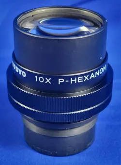 MITUTOYO 10X P-HEXANON OBJECTIVE LENS