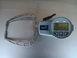 MITUTOYO 209-913 DIGIMATIC DIAL CALIPER GAGES OD 0-30MM/.02MM AS IS PARTS REPAIR