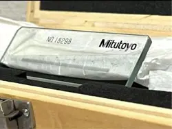 MITUTOYO STANDARD SCALE 50 IN WOODEN BOX