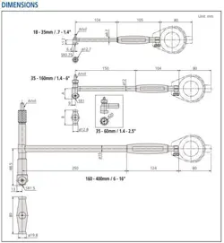 MITUTOYO 511-751 DIAL BORE GAGE, .700-1.400