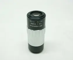 MITUTOYO 1X QV-OBJECTIVE 1X / 0.055 F=100 MICROSCOPE OBJECTIVE LENS