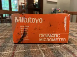 MITUTOYO MICROMETER 293-766-30, **NEW**, 0 TO 1 RANGE, 0.00005 INCH RESOLUTION