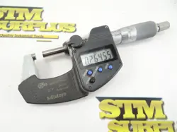 MITUTOYO DIGITAL MICROMETER COOLANT PROOF IP65 0-1