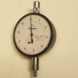 READ MITUTOYO 2804-10 DIAL INDICATOR GRADUATION .0001 RANGE .050 LUG BACK MOUNT