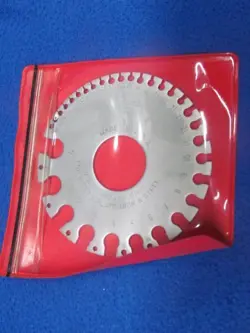 NEW MITUTOYO SHEET METAL GAUGE  950-203                   N-468