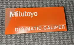 MITUTOYO  DIGITAL CALIPER  ONLY BOX