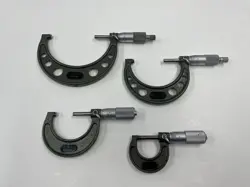 MITUTOYO 4PC 103 OUTSIDE MICROMETER SET .0001
