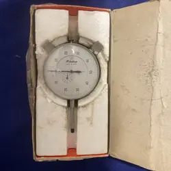 VINTAGE MITUTOYO 3416 LARGE DIAL TEST INDICATOR 0.001 -1.000  IN BOX NICE
