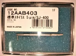 MITUTOYO 12AAB403 0.005MM STANDARD STYLUS WITH 90 TIP ANGLE