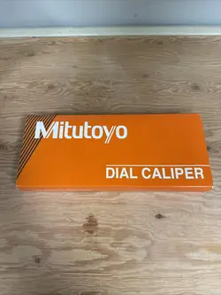 MITUTOYO 505 - 732 METRIC DIAL CALIPER 0 150MM MEASURES IN 0.01 INCREMENTS NEW