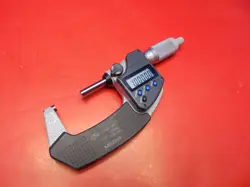 MITUTOYO 1-2" DIGITAL OUTSIDE MICROMETER MACHINIST INSPECTION TOOL