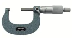 MITUTOYO 103262 MICROMETER 1-2 IN 0.0001 RATCHET 5C689