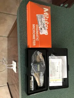 MITUTOYO 293-349-30CAL DIGIMATIC MICROMETER, 0-1,