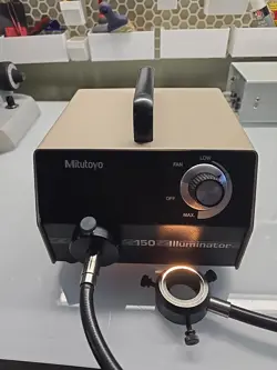 MITUTOYO FIBER OPTIC ILLUMINATOR / RINGLIGHT