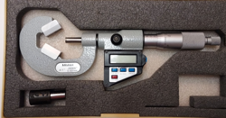 467 MITUTOYO V-ANVIL  MICROMETER 314-712, .4-1