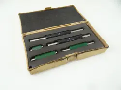 SET OF MITUTOYO MICROMETER STANDARDS 1