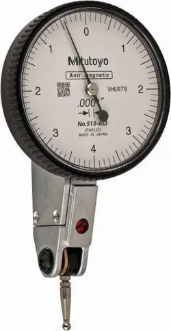 MITUTOYO 0.008 INCH RANGE, 0.0001 INCH DIAL GRADUATION, HORIZONTAL DIAL TEST ...