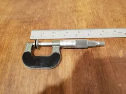 MITUTOYO 0-1 INCH DISC-FLANGE MICROMETER NO 169-103