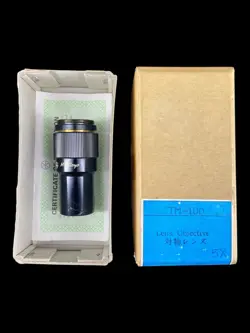 MITUTOYO JAPAN 5X OBJECTIVE LENS 176-139 TM-100