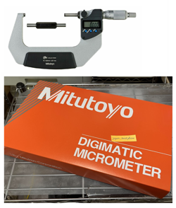 MITUTOYO MDC-100MX MEASUREMENT 75-100MM COOLANT PROOF MICROMETER MADE IN JAPAN
