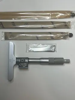 MITUTOYO 229-115 METRIC DIGITAL DEPTH MICROMETER