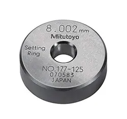 MITUTOYO 177-125 SETTING RING  8MM SIZE  10MM WIDTH  32MM OUTSIDE DIAMETER