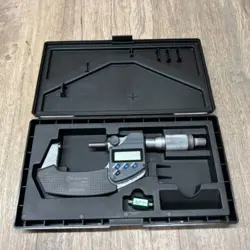 MITUTOYO 293-345-30 1”-2” DIGITAL MICROMETER WITH CASE