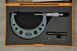 MITUTOYO DISC MICROMETER 3-4 INCH, MODEL 123-128, GRADUATION .001