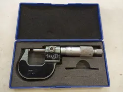 MITUTOYO 193-101 ROLLING DIGITAL OUTSIDE MICROMETER 0-25MM