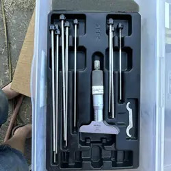 MITUTOYO MW-0155 MECHANICAL DIGITAL DEPTH MICROMETER 0-6