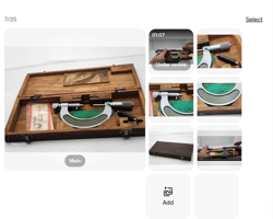 MITUTOYO 25-50MM 0.01MM MICROMETER  32405