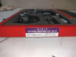 OUTSIDE MICROMETER SETS