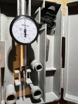 MITUTOYO 513-504 POCKET TYPE DIAL TEST INDICATOR, .01
