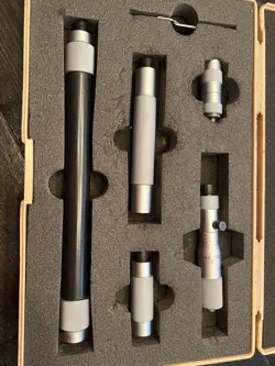 MITUTOYO 139-178 TUBULAR INSIDE MICROMETER MICROMETERS 4-20 EXTENSION RODS