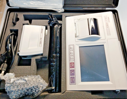 MITUTOYO SJ-410 SURFTEST SURFACE ROUGHNESS TESTER DISPLAY UNIT HEIGHT/TILT UNIT