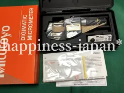 MITUTOYO 293-145-30 DIGITAL MICROMETER QUANTUMIKE 0-25MM QUICK MEASUREMENT JAPAN