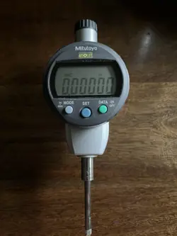 MITUTOYO ABSOLUTE DIGITAL INDICATOR 0-1.00005/25.4-0.001MM.MACHINISTS TOOL.