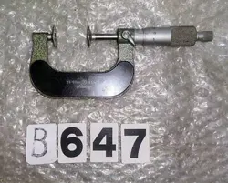 MITUTOYO TOOTH THICKNESS MICROMETER 25-50 0.01 NOB647