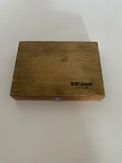 MITUTOYO PRECISION SQUARE 916-400 + STARRETT NO. 20 SQUARE