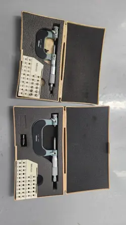 PAIR OF MITUTOYO 0-1
