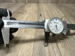 MITUTOYO 505-742 DIAL CALIPER 0.001