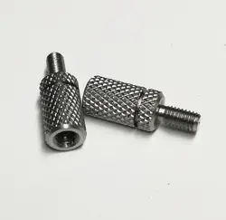 MITUTOYO 21AAA012 THREAD ADAPTER M2.5 OUTER THREAD SHANK TO 4-48 INNER THREAD