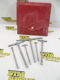SET OF MITUTOYO TELESCOPING HOLE GAGES 1/4