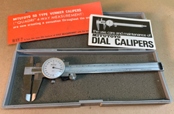 MITUTOYO NO. 504-801 DIAL CALIPER MD 6