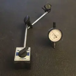 TESIYAO PLAN MAGNET BASE STAND MITUTOYO WITH DIAL INDICATOR
