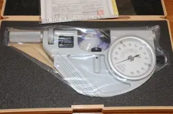 NEW MITUTOYO GO NO-GO DIAL INDICATING SNAP GAUGE GAGE METER 0-25MM / 0.001MM